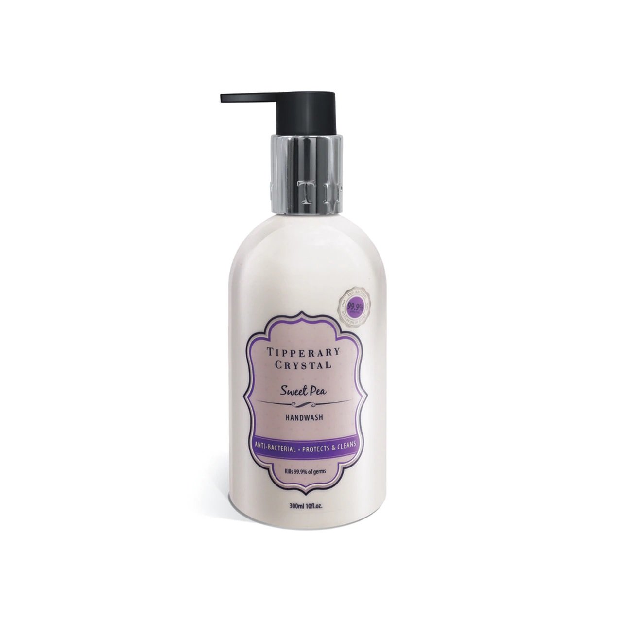 Tipperary Crystal Antibacterial Hand Wash - Sweet Pea