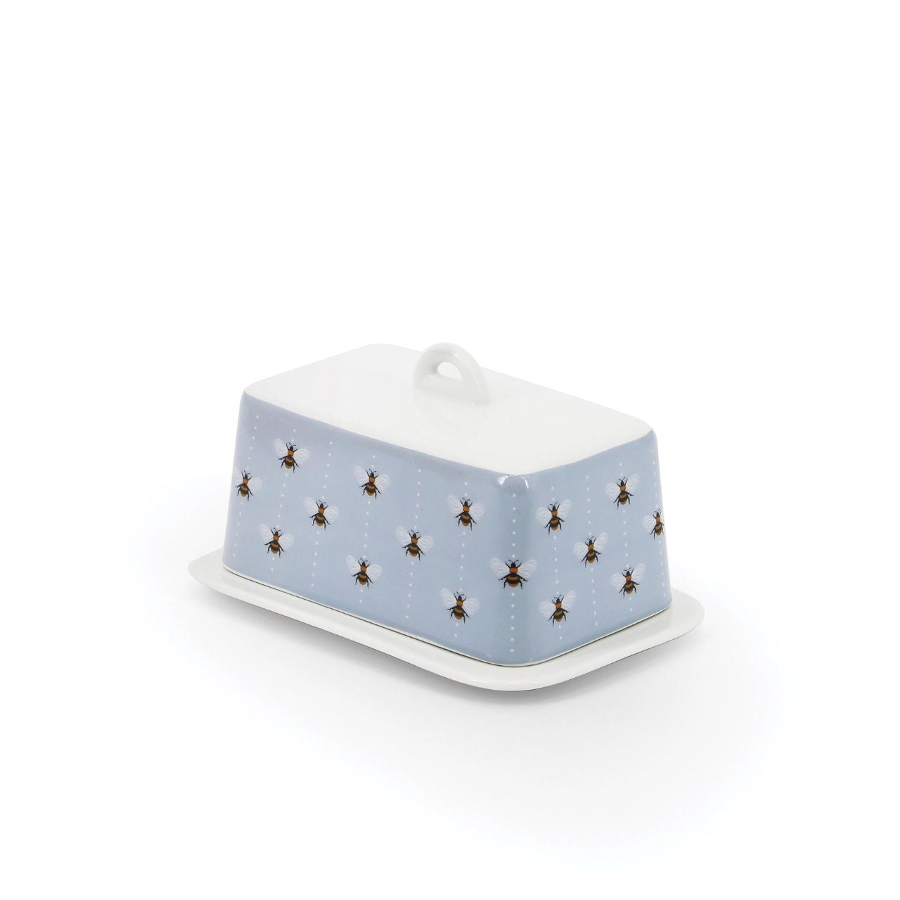Tipperary Crystal Bee Butter Dish - NEW 2023