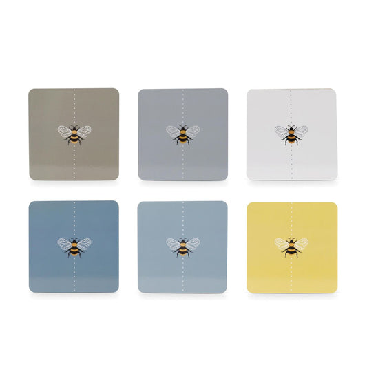 Tipperary Crystal Bee S/6 Coasters- NEW 2023