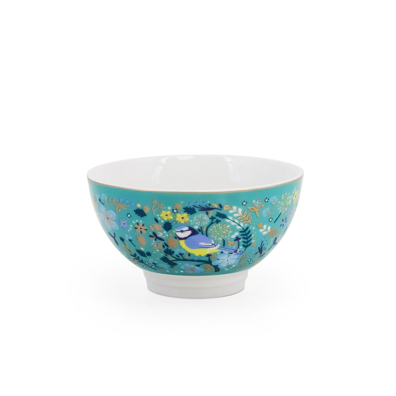 Tipperary Crystal Birdy Cereal Bowls Set of 4  - New 2022  New to our collection, this set of 4 cereal bowls come beautifully illustrated and presented in a rigid Tipperary Crystal gift box. Makes a wonderful gift to be enjoyed.  The Birdy Collection is a series of 6 exclusively commissioned illustrations inspired by native Irish birds; Bullfinch, Goldfinch, Blue tit, Greenfinch, Kingfisher and Robin.