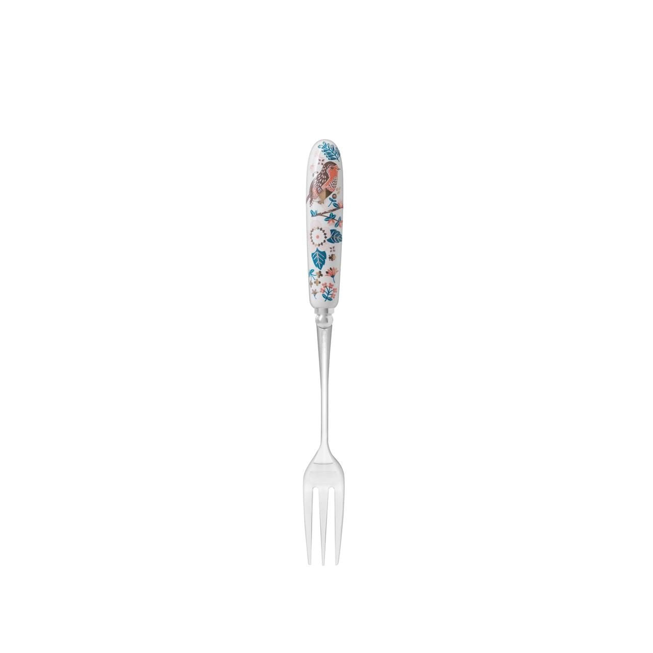 Tipperary Crystal Birdy Dessert Forks - New 2022  New to our collection, these birdy desert forks come beautifully illustrated and presented in a rigid Tipperary Crystal gift box. Makes a wonderful gift to be enjoyed.  The Birdy Collection is a series of 6 exclusively commissioned illustrations inspired by native Irish birds; Bullfinch, Goldfinch, Blue tit, Greenfinch, Kingfisher and Robin.