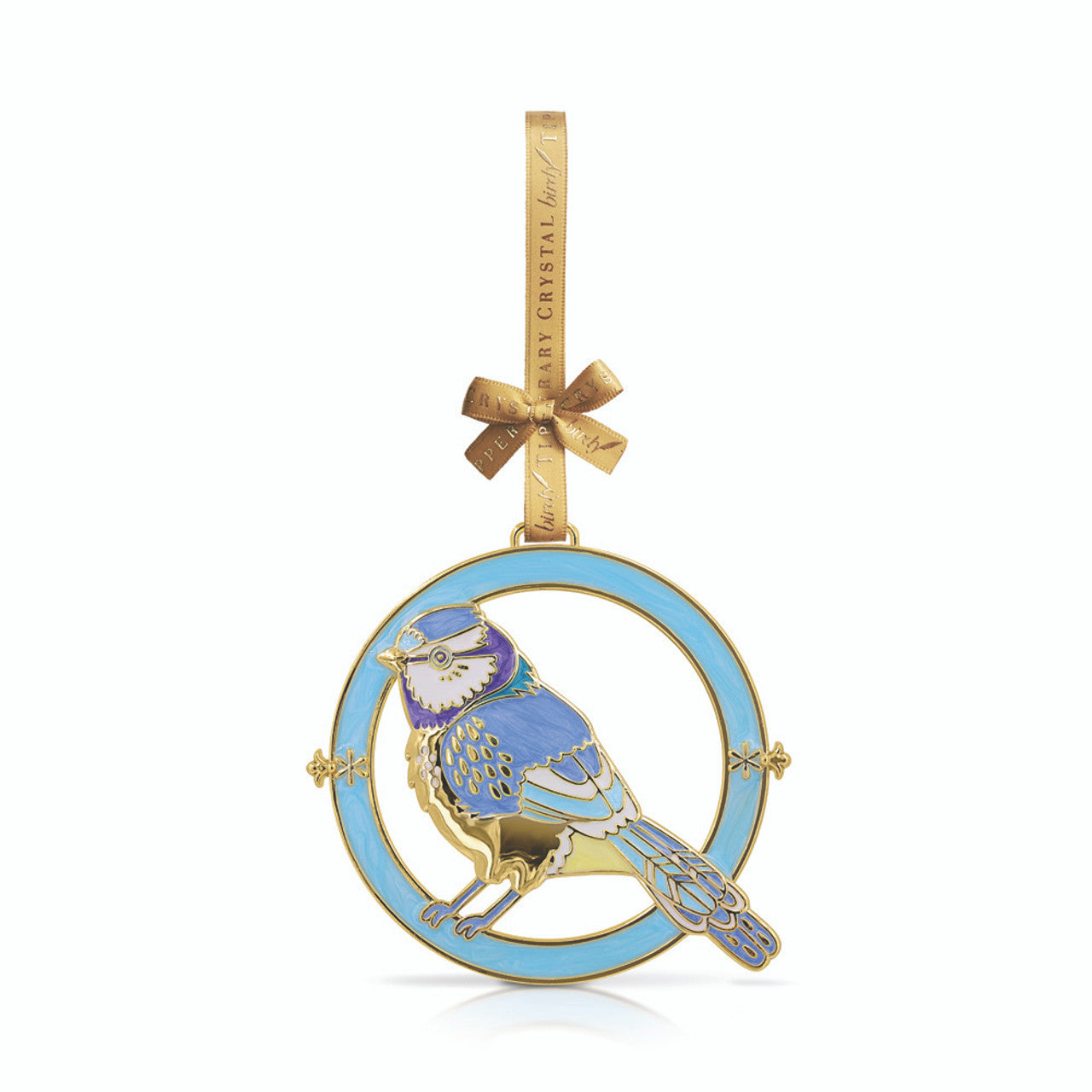 Tipperary Crystal Birdy Hanging Decoration Birdy - Blue Tit  We just Love Christmas! The festive season, the giving of gifts, creating memories and being together with family and loved ones. Have lots of fun with our lovingly designed and created Christmas decorations, each one has a magic sparkle of elf dust!