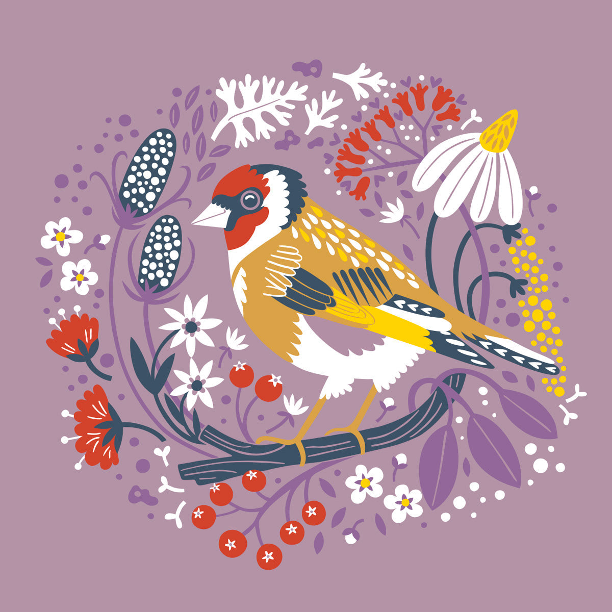 Tipperary Crystal Goldfinch Birdy Gauntlet Oven Glove  Tipperary Crystal Birdy Collection, this plush, Birdy Gauntlet Oven Glove features the exquisite bird illustration and will make a bright and colourful statement in any home.