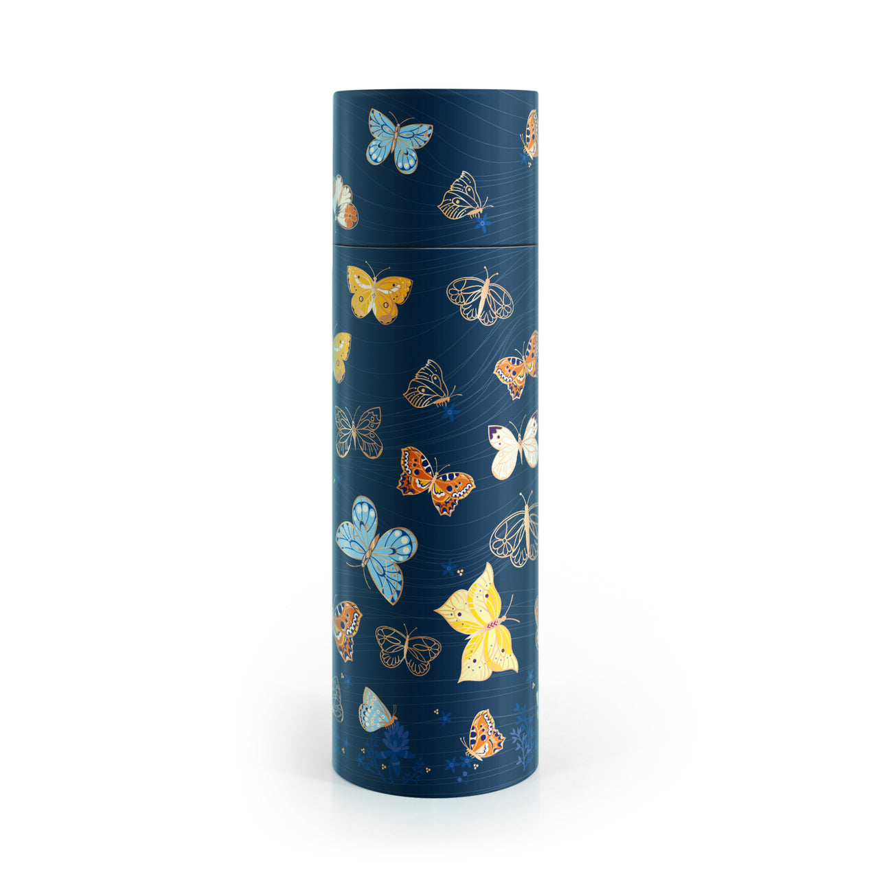 Tipperary Crystal Butterfly Metal Water Bottle