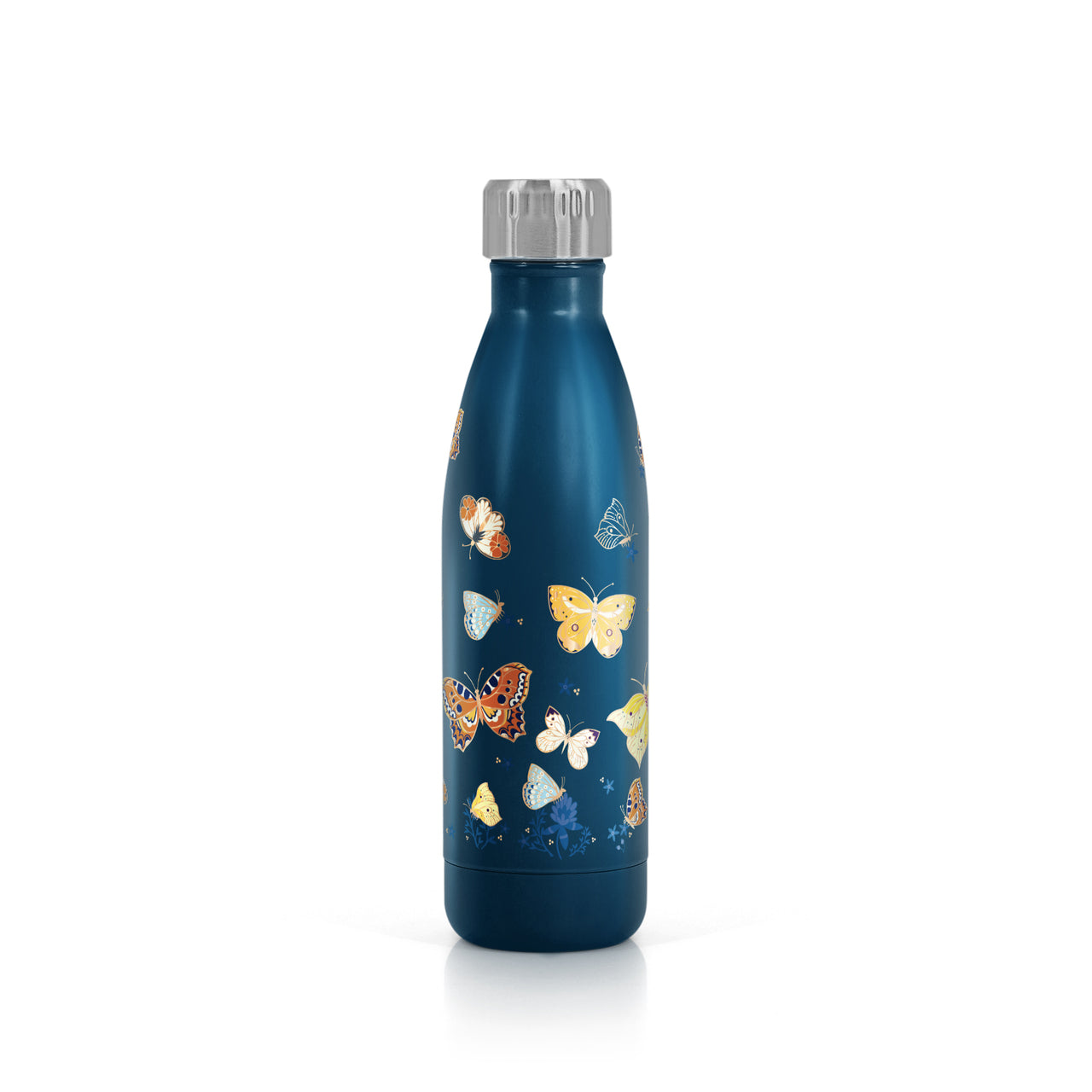 Tipperary Crystal Butterfly Metal Water Bottle
