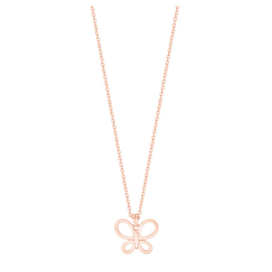 Tipperary Crystal Butterfly Rose Gold Pendant  Drawing inspiration from urban garden, the Tipperary Crystal Butterfly collection transforms an icon into something modern and unexpected. Playful and elegant, this collection draws from the inherent beauty of the butterfly.