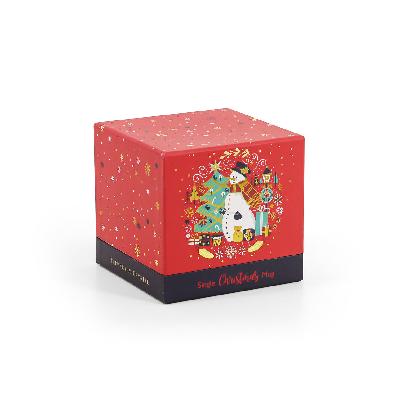 Tipperary Crystal Single Christmas Mug - Snowman - NEW 2022  Gather your loved ones for a holiday celebration to remember. Our Christmas Tableware is made to bring festive happiness to lunch, dinner and every meal in between. Tipperary wishes to make these moments even more magical.