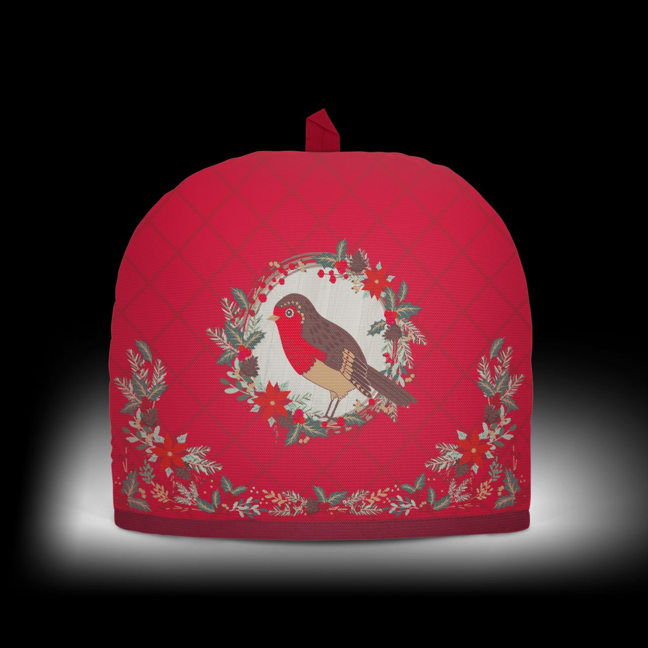 Tipperary Crystal Christmas Tea Cosy - Christmas Robin - NEW 2022  Gather your loved ones for a holiday celebration to remember. Our Christmas Tableware is made to bring festive happiness to lunch, dinner and every meal in between. 