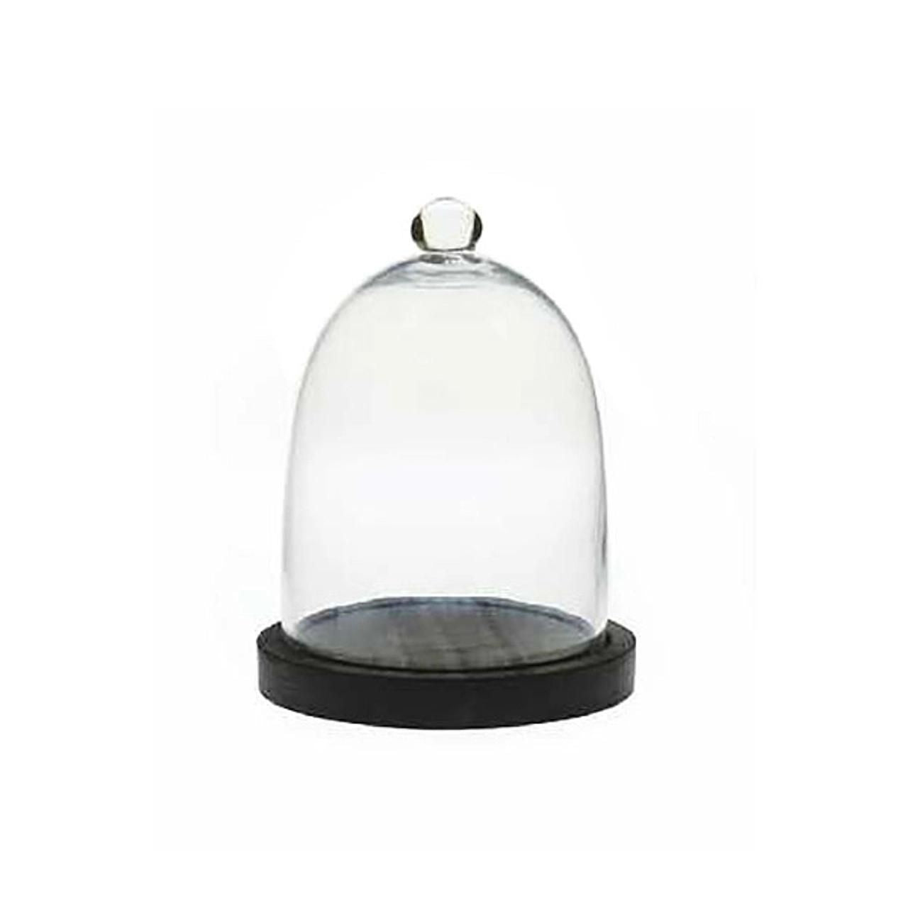 Cloche For Candles by Tipperary Crystal  Glass Cloche from Tipperary Crystal. Use this to decadently cover your candles or other tableware.