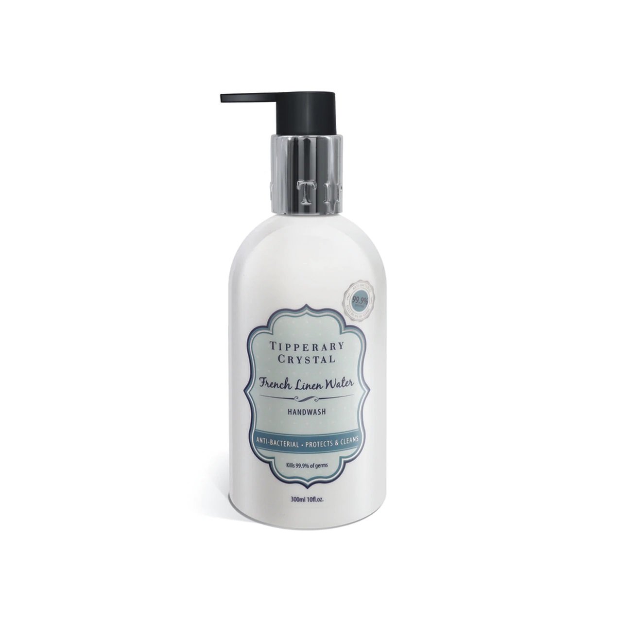 Tipperary Crystal Antibacterial Hand Wash French Linen Water