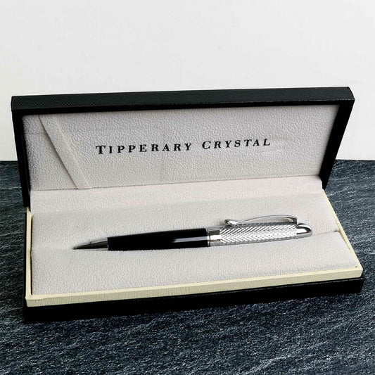 Tipperary Crystal James Joyce Silver Pen
