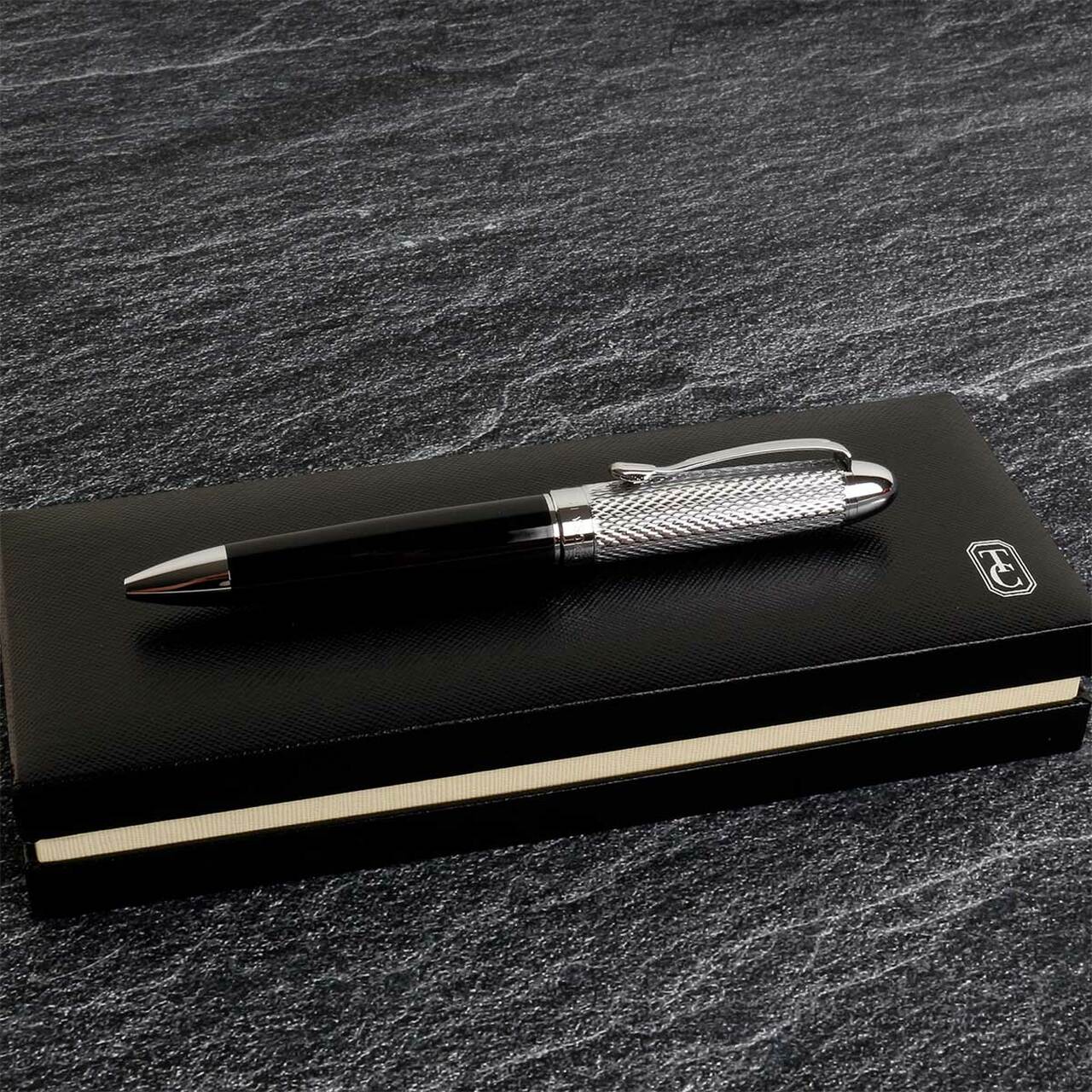 Tipperary Crystal James Joyce Silver Pen