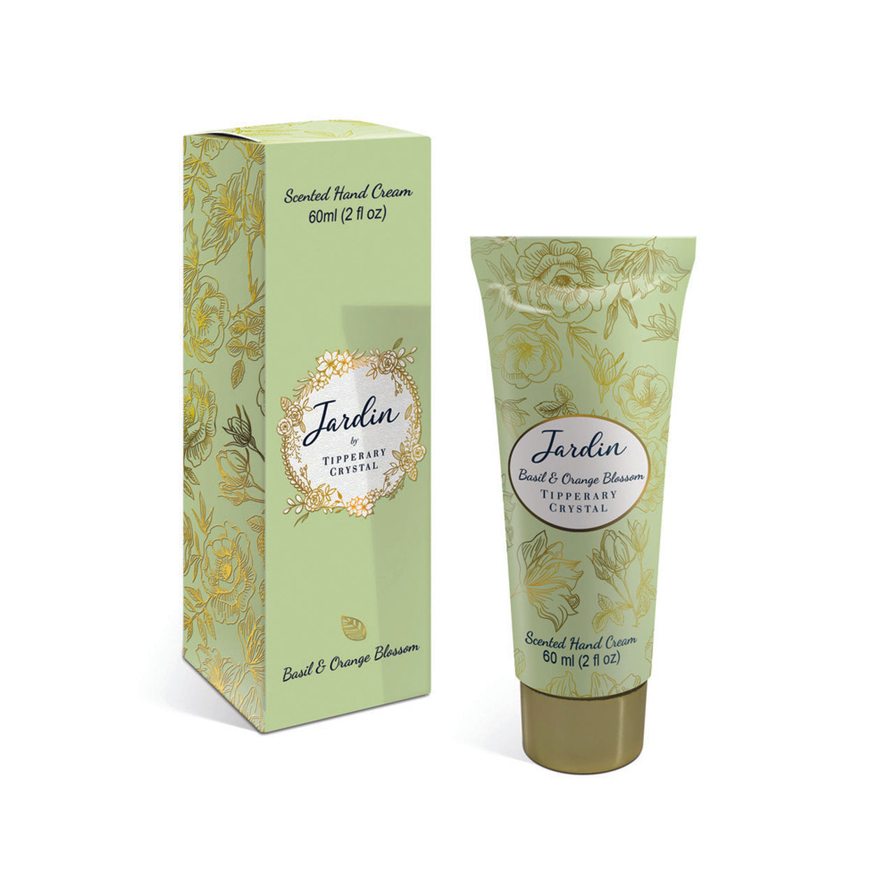 Tipperary Crystal Jardin Handcream - Basil & Orange