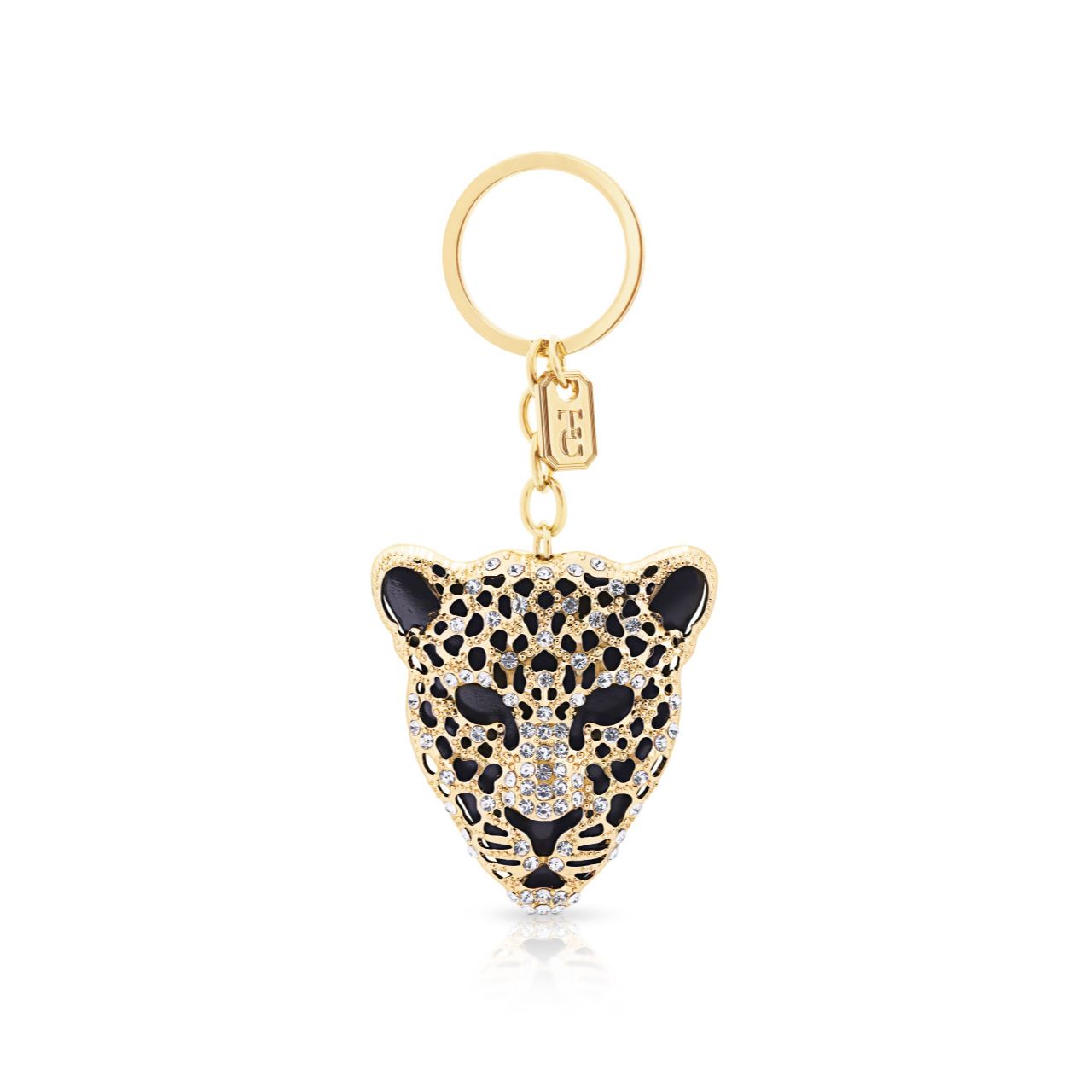 Panther Keyring by Tipperary Crystal  Transform your keys to a fashion statement with this stunning Panther keyring.