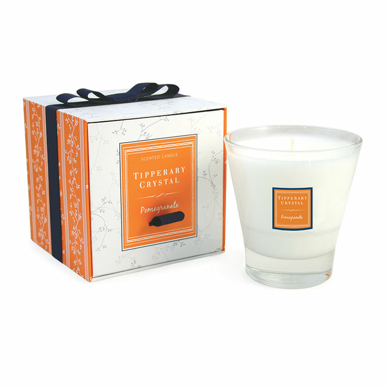 Tipperary Crystal Pomegranate Candle Filled Tumbler Glass
