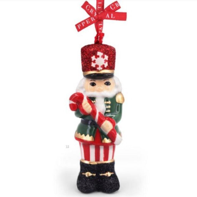 Tipperary Crystal Porcelain Nutcracker Christmas Decoration  We just Love Christmas! The festive season, the giving of gifts, creating memories and being together with family and loved ones. 