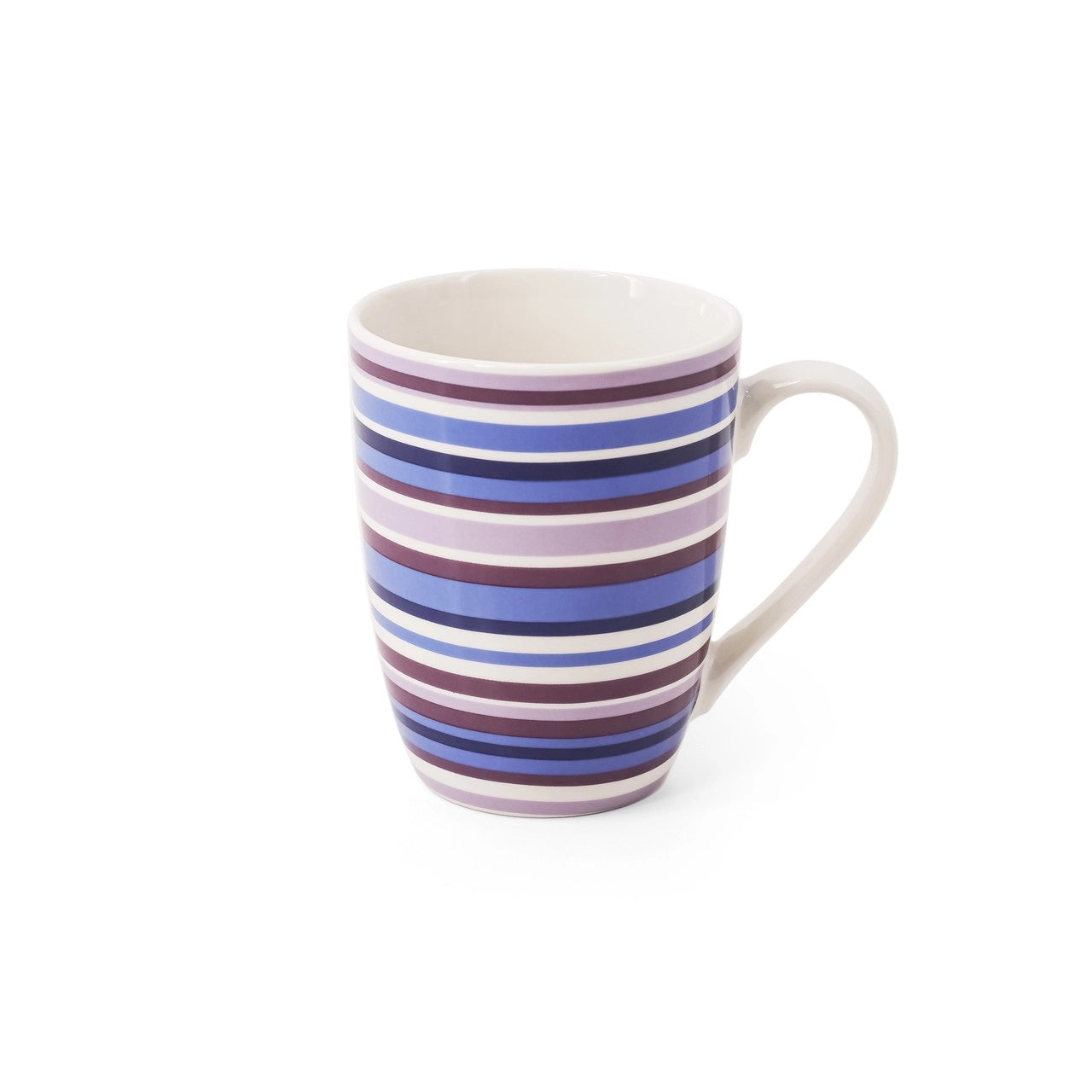Tipperary Crystal Roman Stripes Horizontal Party Pack S/6 Mugs - NEW 2022