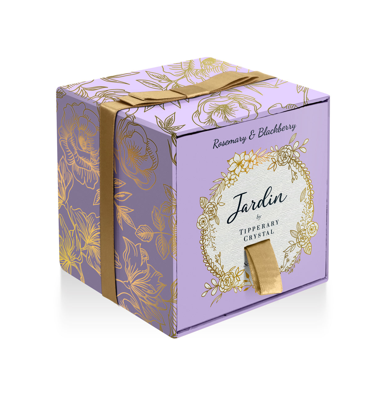 Tipperary Crystal Rosemary & Blackberry - Jardin Collection Candle