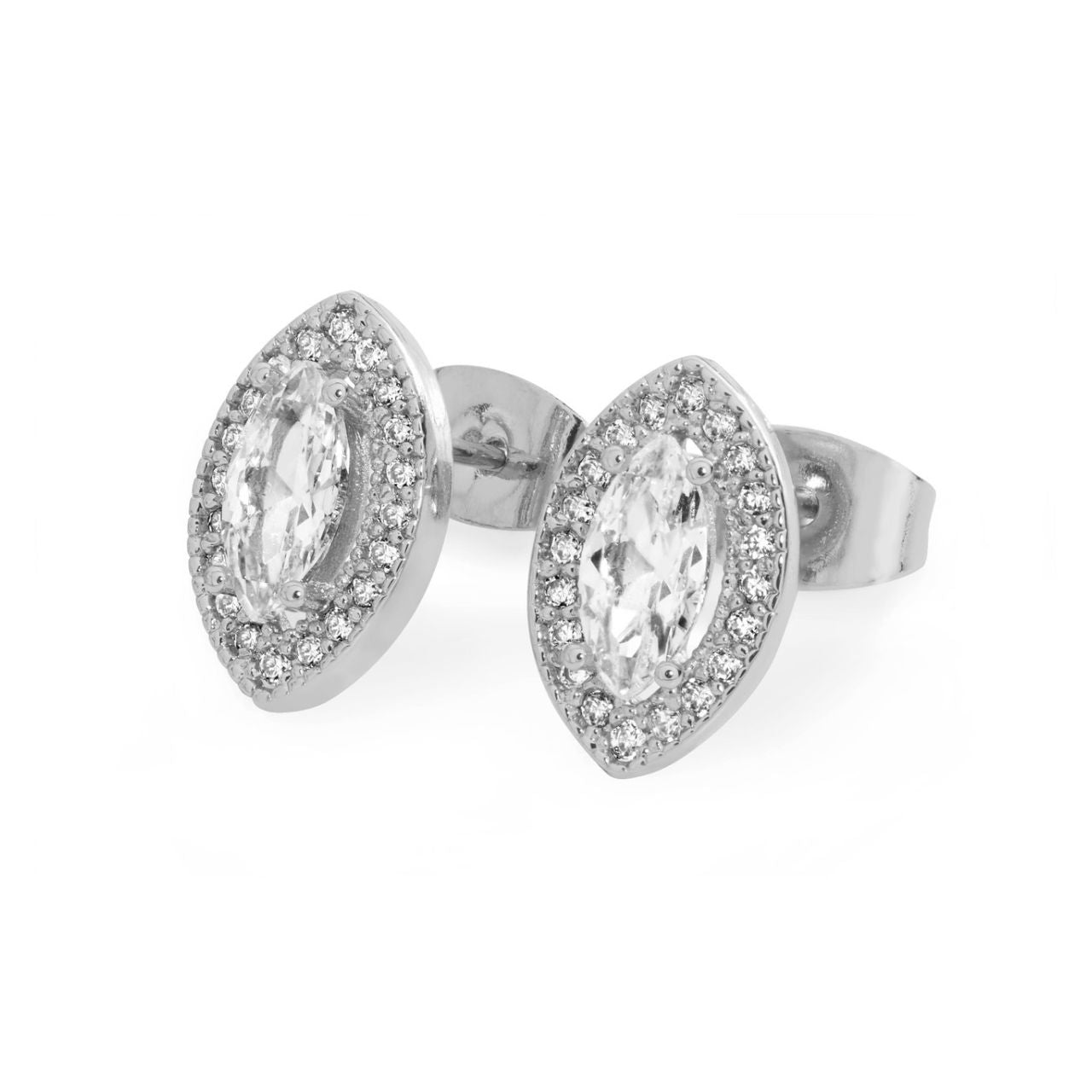 Tipperary Crystal Sterling Silver Marquise Cut Earrings - NEW WINTER 2022