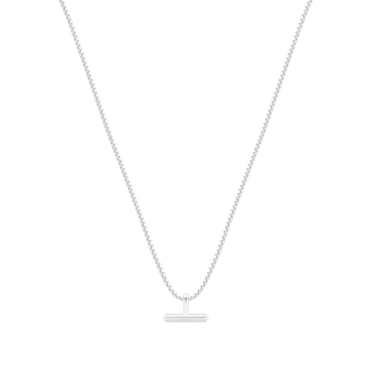 Tipperary Crystal T-Bar Bar Pendant Silver - New 2022  Bar Pendant Silver - New 2022