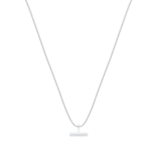 Tipperary Crystal T-Bar Bar Pendant Silver - New 2022  Bar Pendant Silver - New 2022