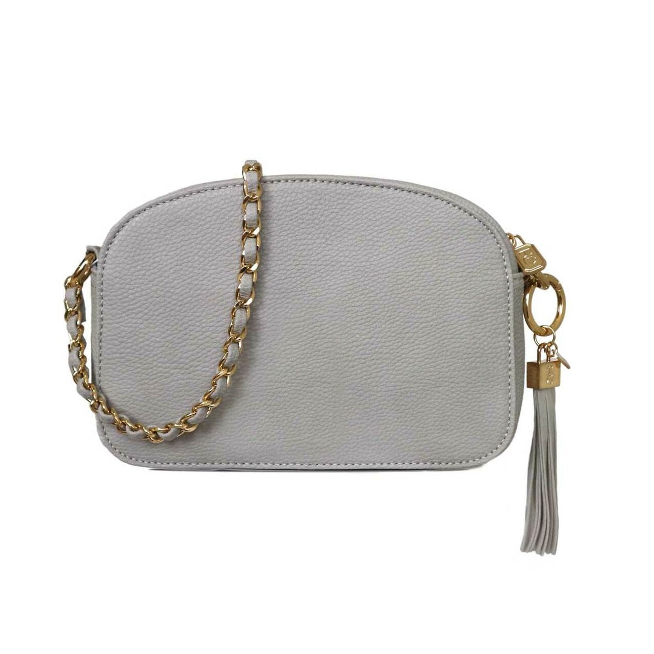 Tipperary Crystal The Cannes Shoulder Bag Grey