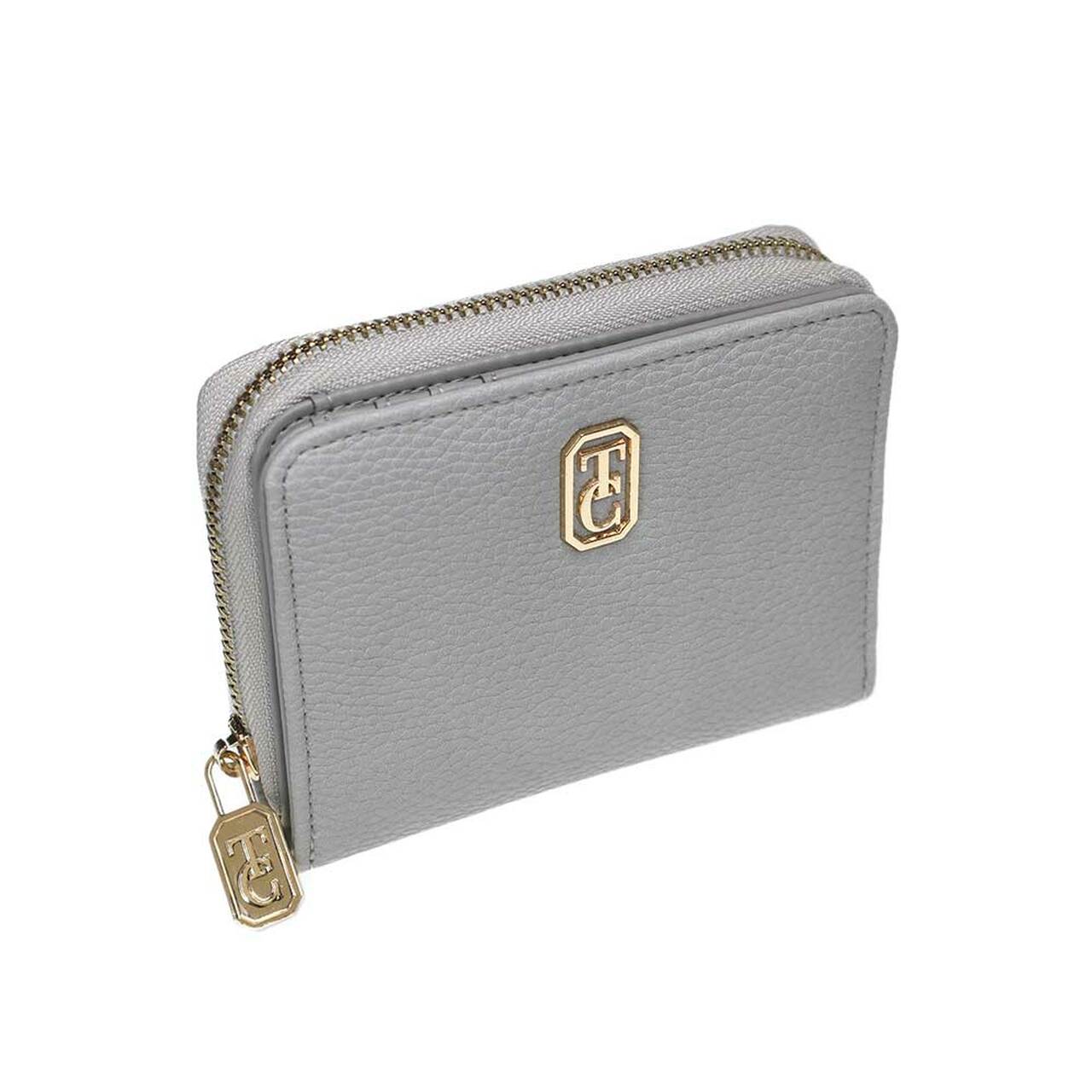 Tipperary Crystal The Windsor Purse - Grey Small  Perfectly sized this versatile wallet will compliment any handbag. Packed into a compact shape, designed to make your life easier!