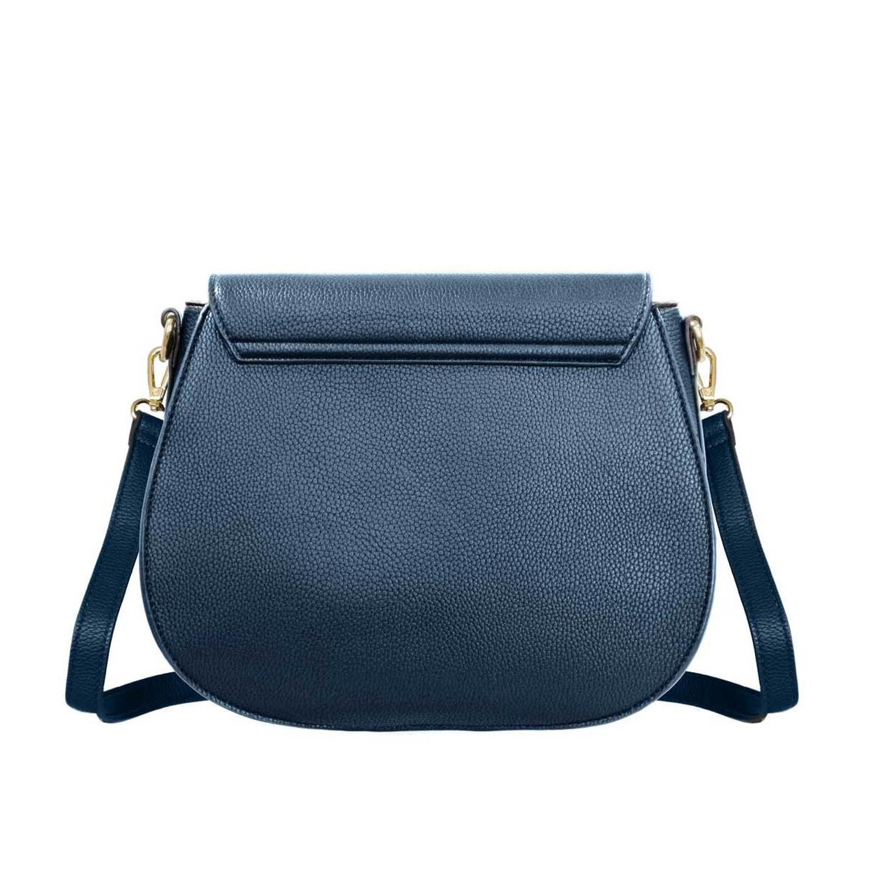 Tipperary Crystal Savoy Large Satchel Bag Navy  This stylish new addition to our bag collection is proving to be very popular, with an outside zip compartment the Savoy bag is stylish and functional. 