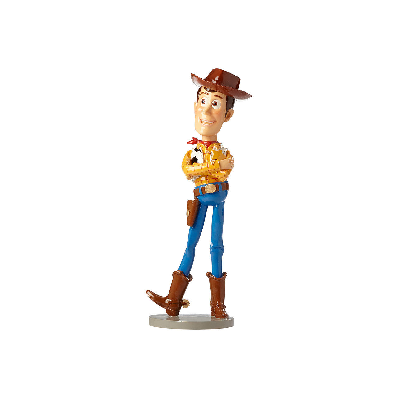 Disney Toy Story Woody Figurine  Howdy Partner! There's a new Sheriff in town and he found his way into the Disney Showcase Collection in this faithful recreation of the unforgettable stars of Disney/Pixar's Toy Story feature animation films.