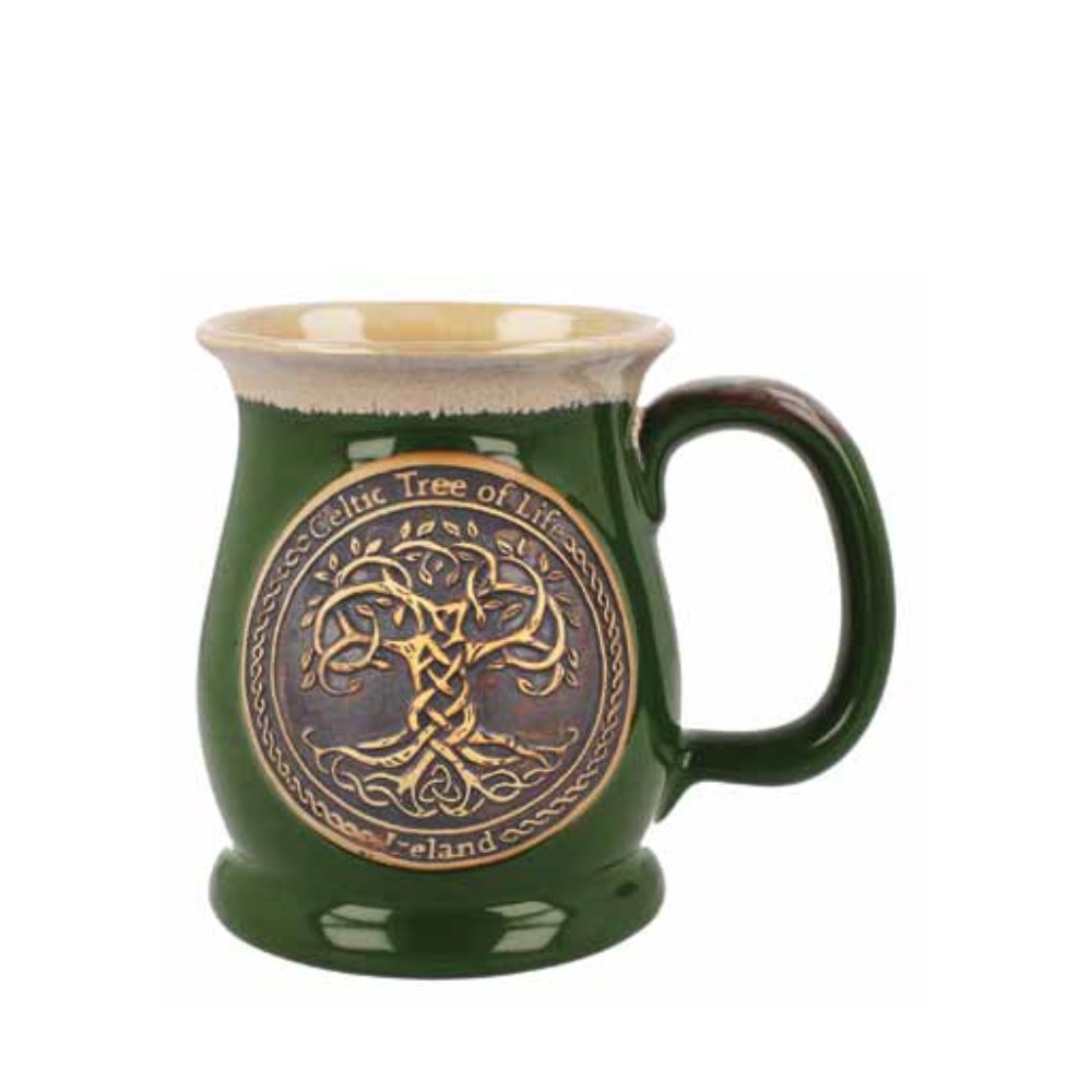 Tree of Life Pottery Mug Tree