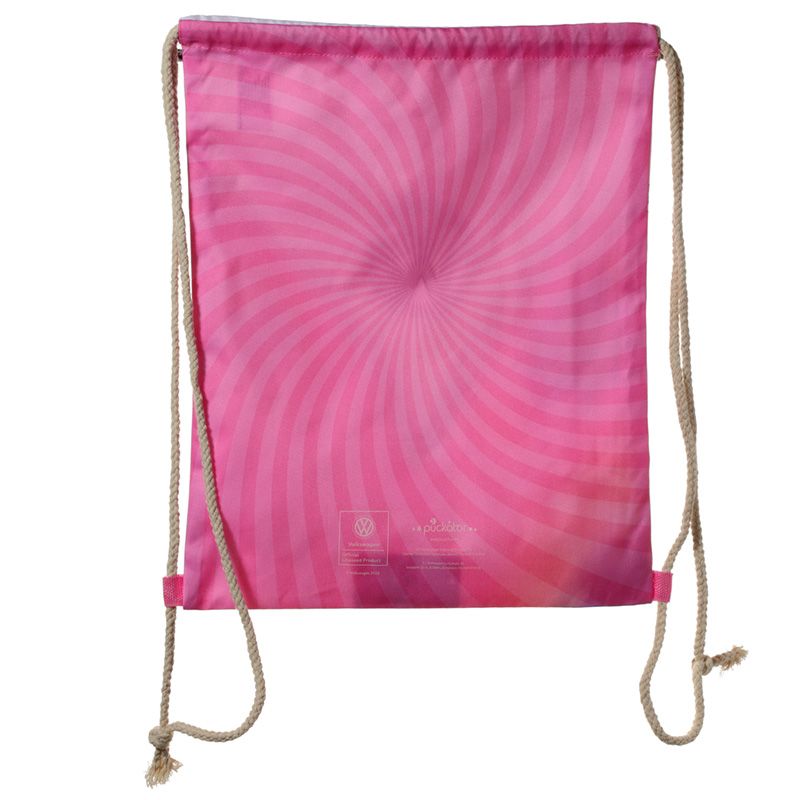 Volkswagen VW T1 Camper Bus Summer Love Drawstring Bag  Dims: Height 42 cm Width 32.5 cm Depth 0.5 cm