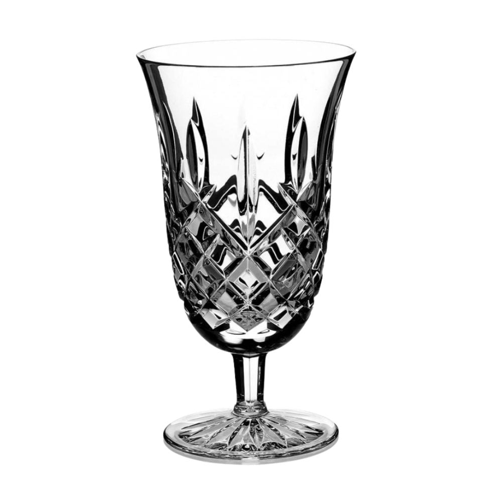 Waterford Crystal Araglin Footed Iced Beverage Glass  Our expert craftsmanship will ensure that you can enjoy iced beverages including chilled cocktails, breakfast juices or a simple iced water in luxury.