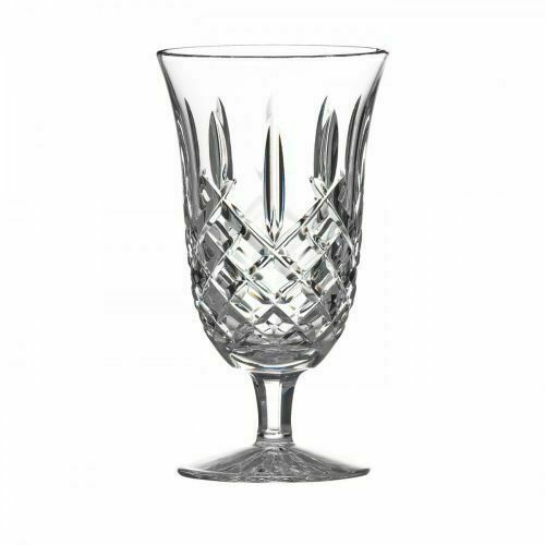 Waterford Crystal Araglin Footed Iced Beverage Glass  Our expert craftsmanship will ensure that you can enjoy iced beverages including chilled cocktails, breakfast juices or a simple iced water in luxury.