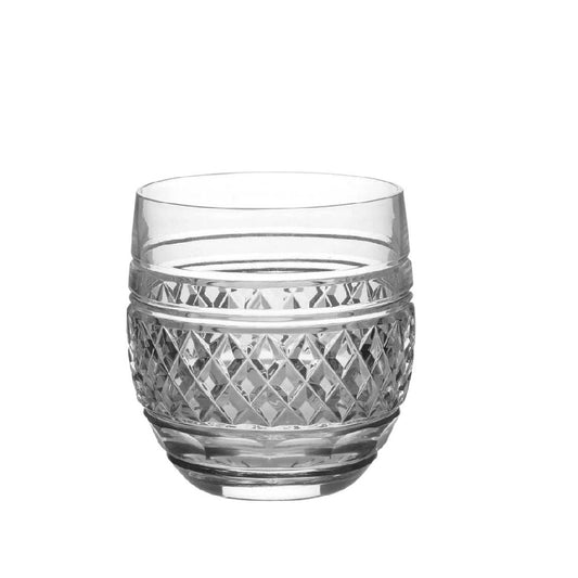 Waterford Crystal Castletown Old Fashioned 9oz Tumbler  The Large Roly Poly Tumbler is the perfect large measure glass, with a rounded base it fits perfect in the hand.