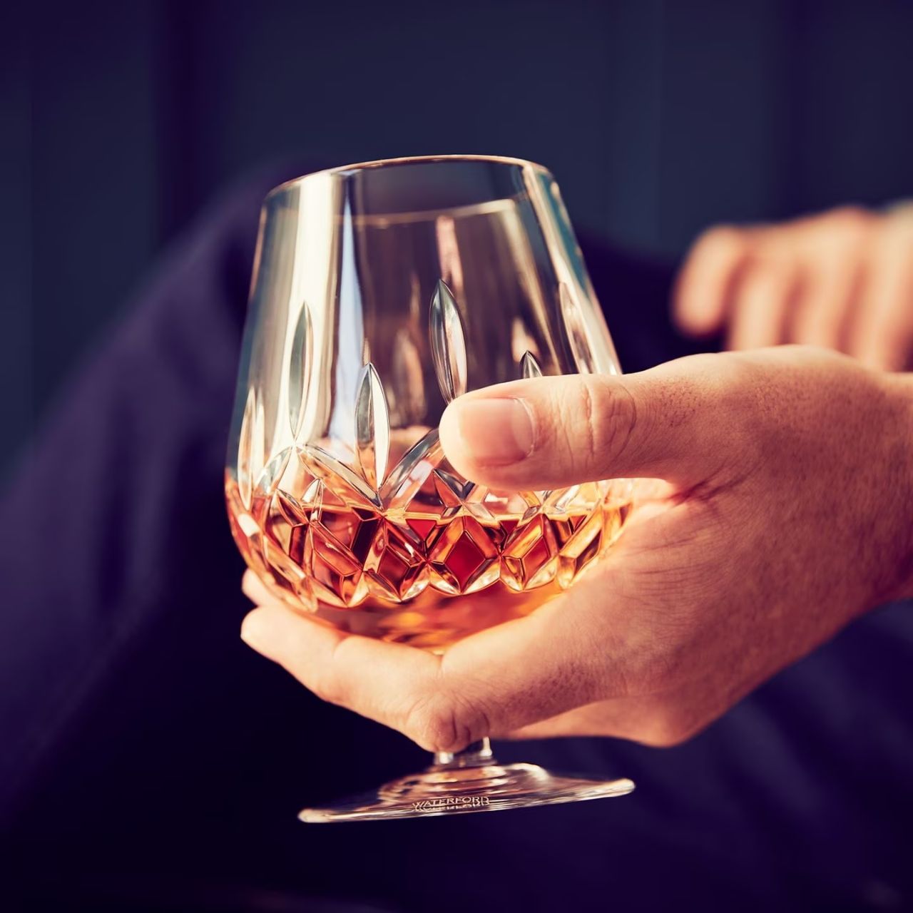 Waterford Crystal Connoisseur Brandy Balloon Set  The Lismore Brandy Balloon is the most classic of spirits glass shapes, designed to amplify the delicate flavours of the finest spirits. The thick crystal stops the spirit from being warmed by the hand, allowing aromas to build slowly in the bowl, ready to be nosed without overpowering the senses.