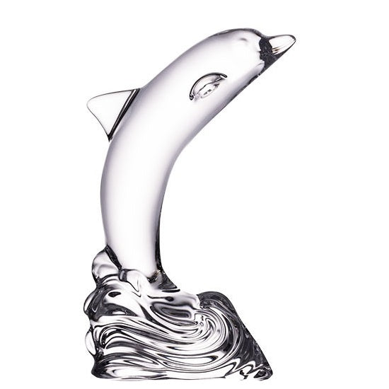 Waterford Crystal Dolphin Collectible