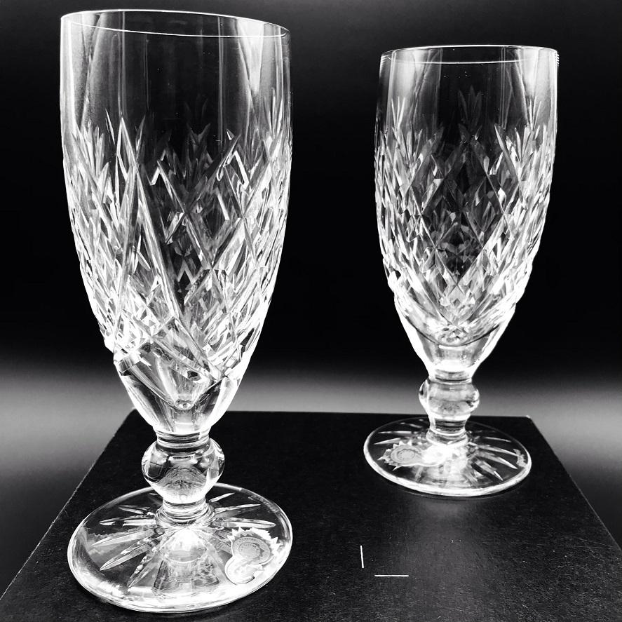Donegal Flute Champagne Pair by Waterford Crystal  Part of Waterford's Special Order Program