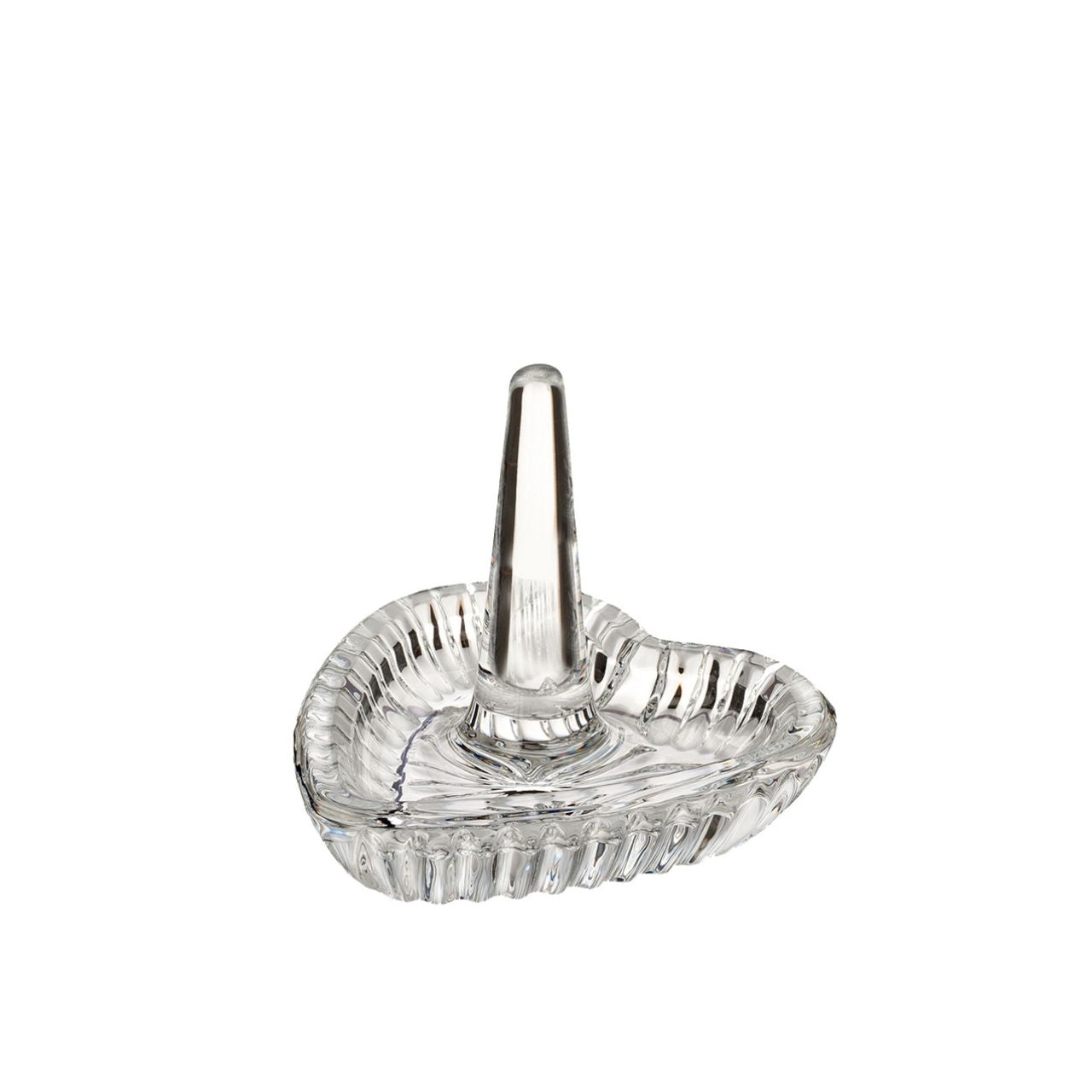 Waterford Crystal Heart Ring Holder  Keep precious jewelry close to your heart. Radiating from the center, the clean vertical cut of Waterford's Heart Ring Holder creates a stunning focal point while keeping your rings safe and sound.