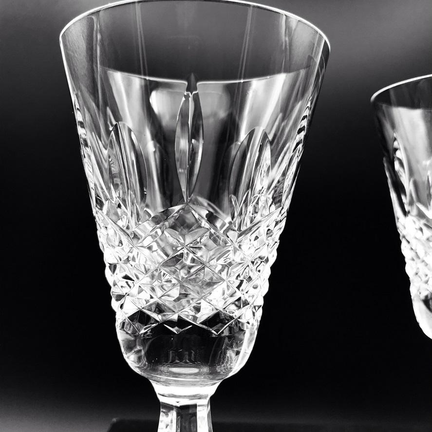 Waterford Crystal Kenmare Claret Pair  The Waterford Kenmare pattern is a stunning combination of brilliance and clarity. 