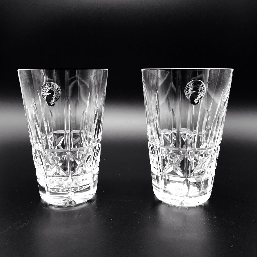 Kylemore 12oz Flat Tumblers by Waterford Crystal  A range of beverages can be enjoyed in our Kylemore crystal tumblers that have been crafted to enhance the flavors and aromas of your drink.