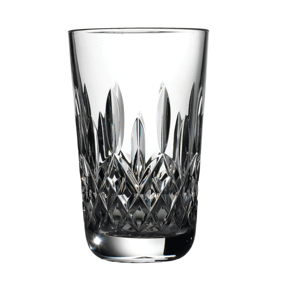 Waterford Crystal Lismore 12oz Tumbler  The Waterford Lismore pattern is a stunning combination of brilliance and clarity. Honor Lismore's Irish roots with a dram from this Tumbler, which combines the intricate detailing of Lismore's signature diamond and wedge cuts with the comforting weight of Waterford's hand-crafted fine crystal.