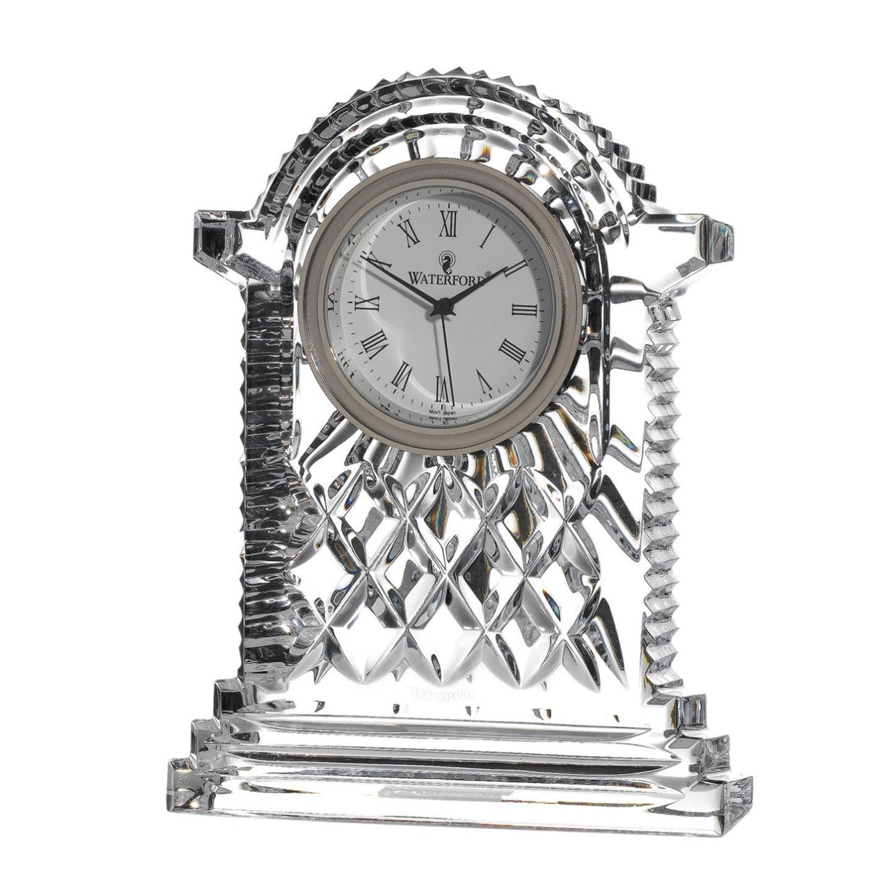 Waterford Crystal Lismore 17.5cm Carriage Clock  Waterford Lismore 17.5cm Clock - The Waterford Lismore pattern is a stunning combination of brilliance and clarity. Now your clock can be as sharp as your timekeeping.