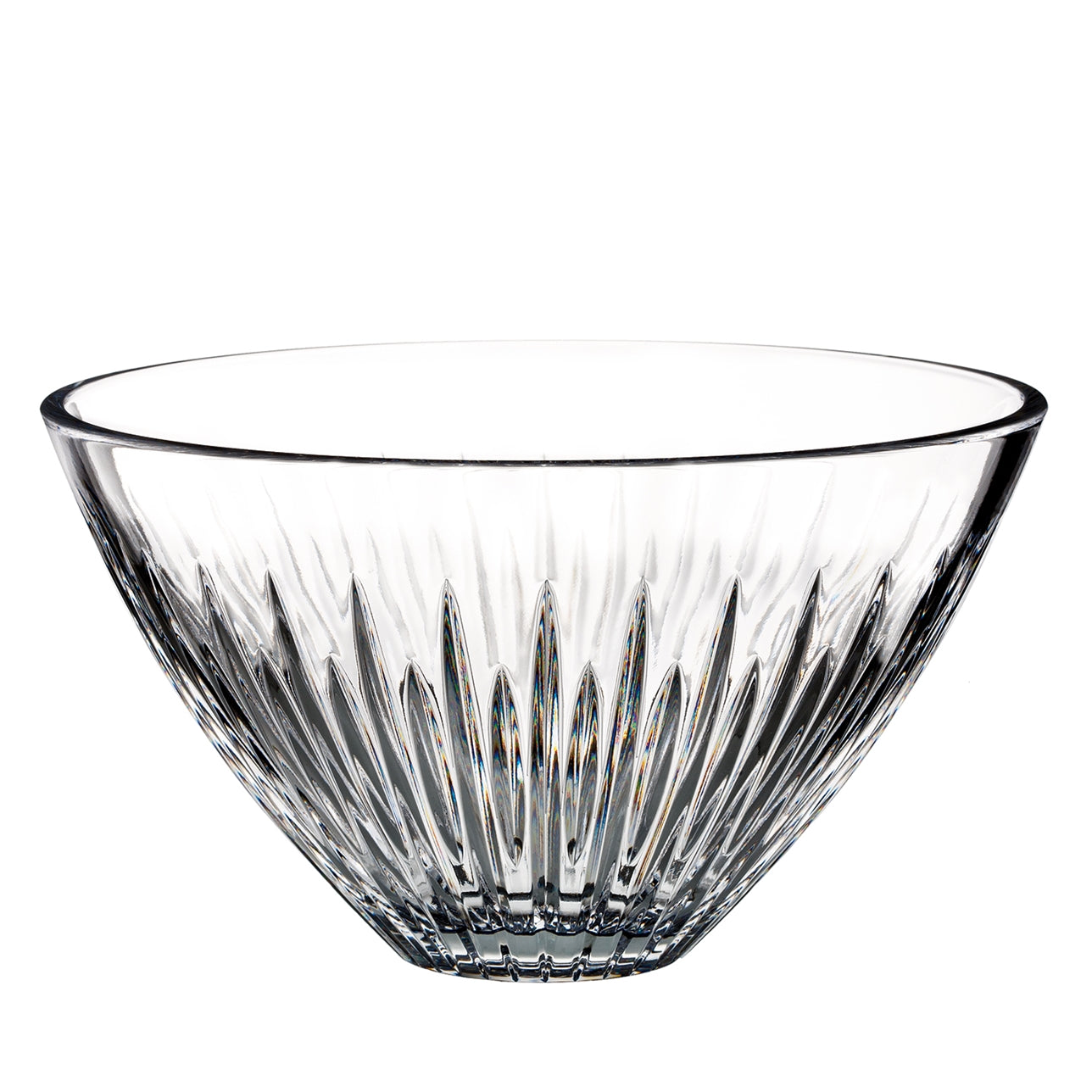 Waterford Crystal Mara Bowl 6in  Waterford Ardan offers the beauty of simplicity with the Mara pattern. Mara is the Irish meaning for sea and is inspired by the wild Atlantic Ocean with long and short deep vertical cuts. The Ardan Mara 15 cm Bowl is perfect for every day use.