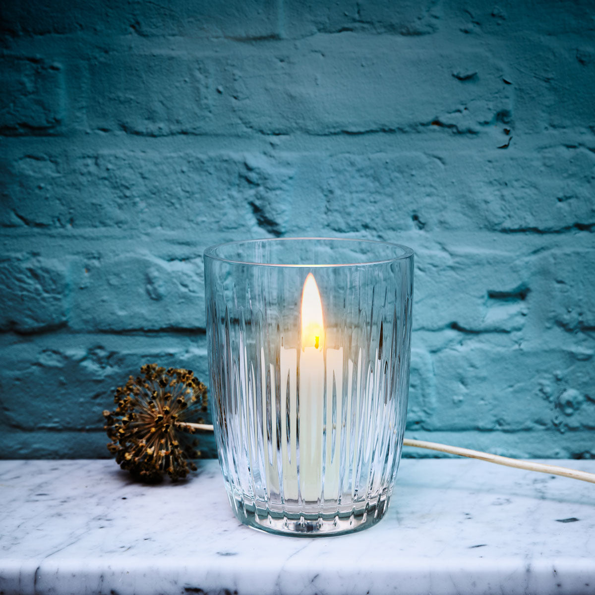 Waterford Crystal Ardan Mara Hurricane Small Candle Holder