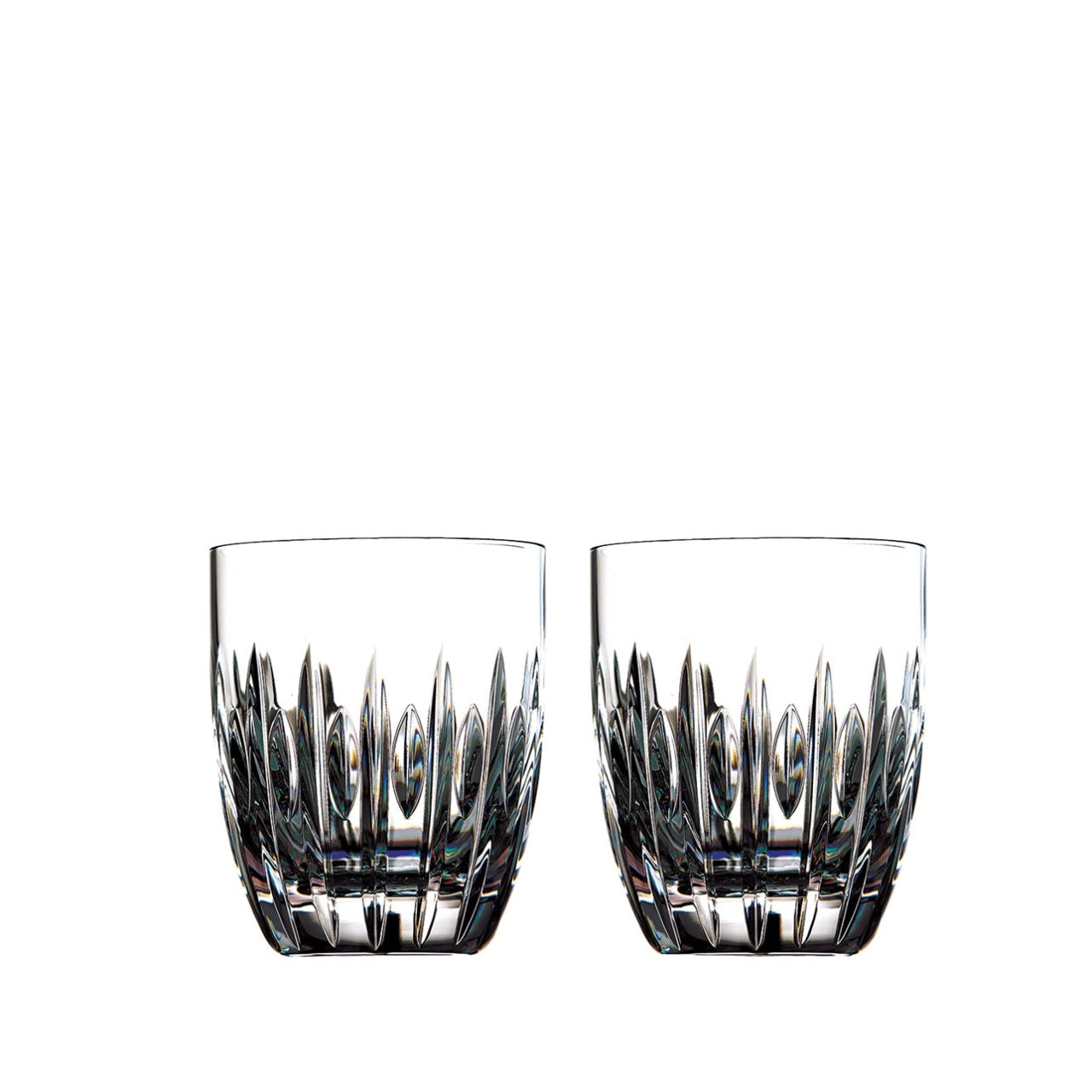 Ardan Mara Tumbler Pair by Waterford Crystal  Waterford Ardan offers the beauty of simplicity with the Mara pattern. Mara is the Irish meaning for sea and is inspired by the wild Atlantic Ocean with long and short deep vertical cuts. The Ardan Mara Tumbler, Pair is perfect for every day use.