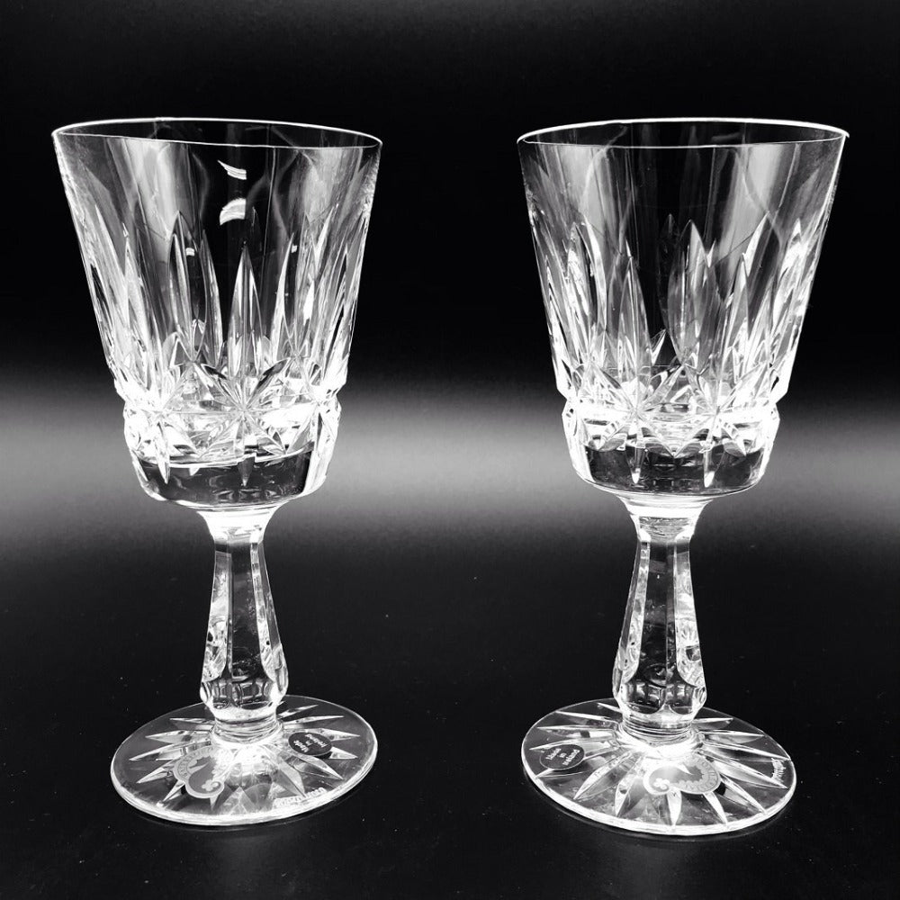 Waterford Crystal Rosslare Claret Pair