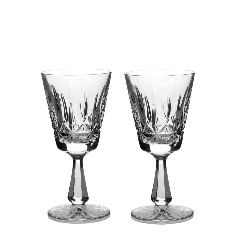 Waterford Crystal Rosslare Claret Pair