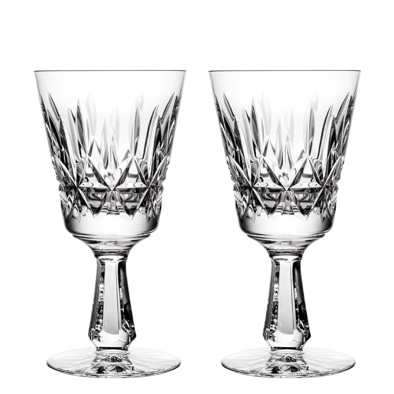 Waterford Crystal Rosslare 10oz Goblets Pair  Rosslare 10oz Goblets