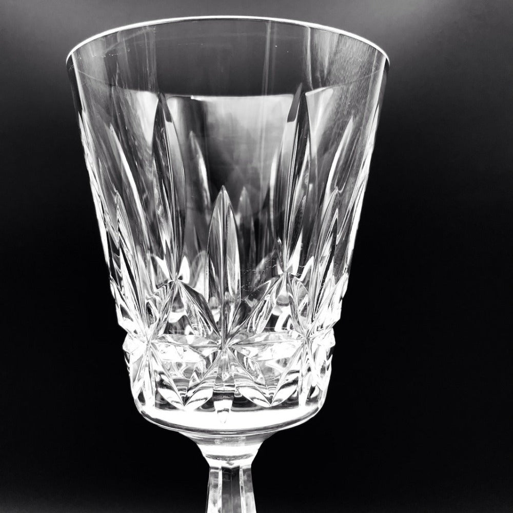 Waterford Crystal Rosslare Goblets Pair  Rosslare 10oz Goblets