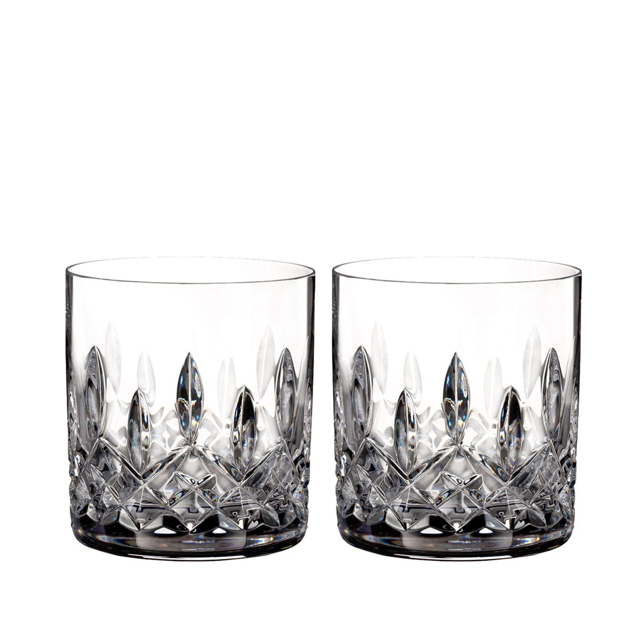 Waterford Crystal Lismore Connoisseur Straight Sided Tumbler Pair  The Waterford Lismore Connoisseur Whiskey Series respects and reveres whiskeys of all varieties with a flight of hand crafted crystal tasting glasses, each one individually shaped and designed for a specific whiskey to be enjoyed straight, neat, or on the rocks.